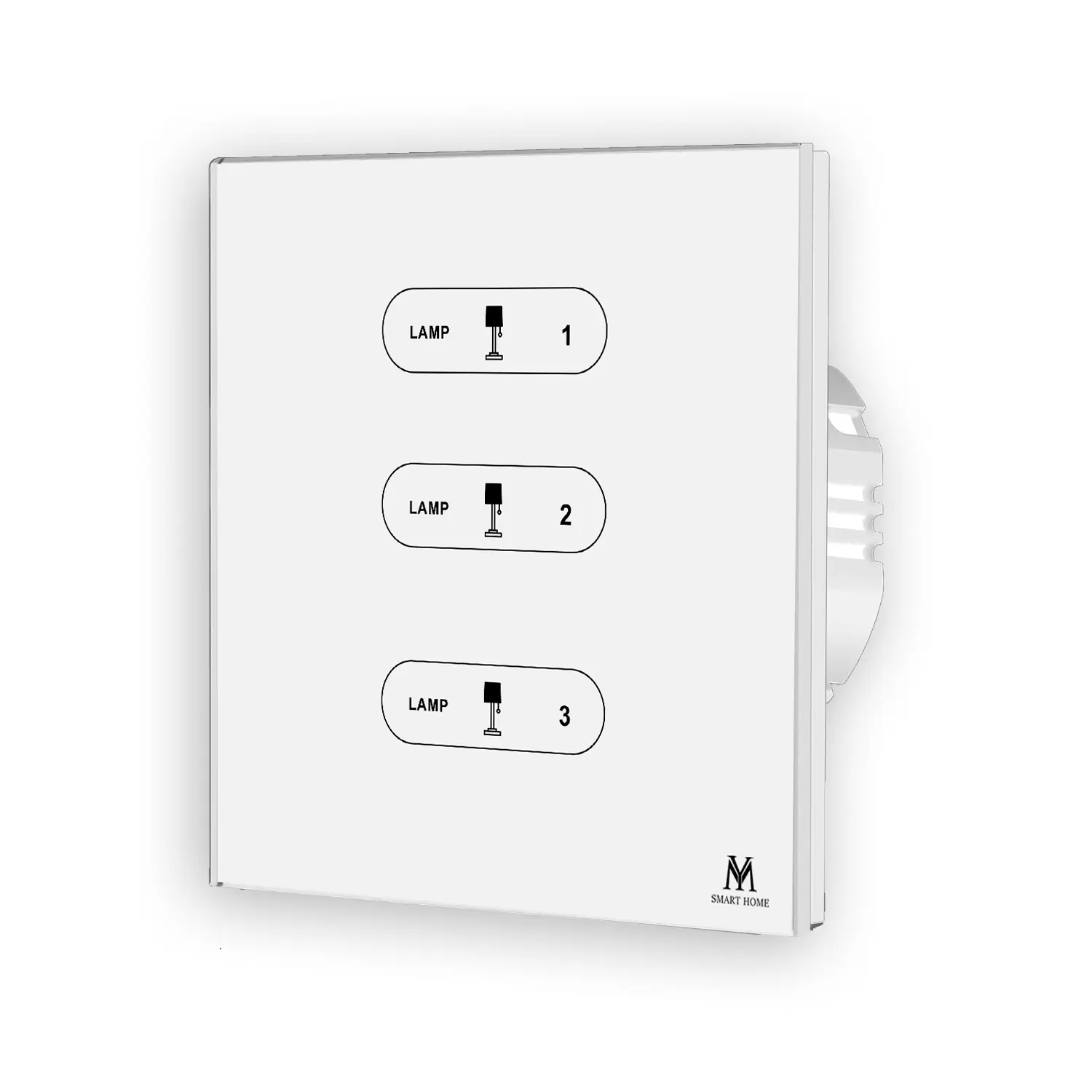 کلید لمسی طرح لوکس سه پل